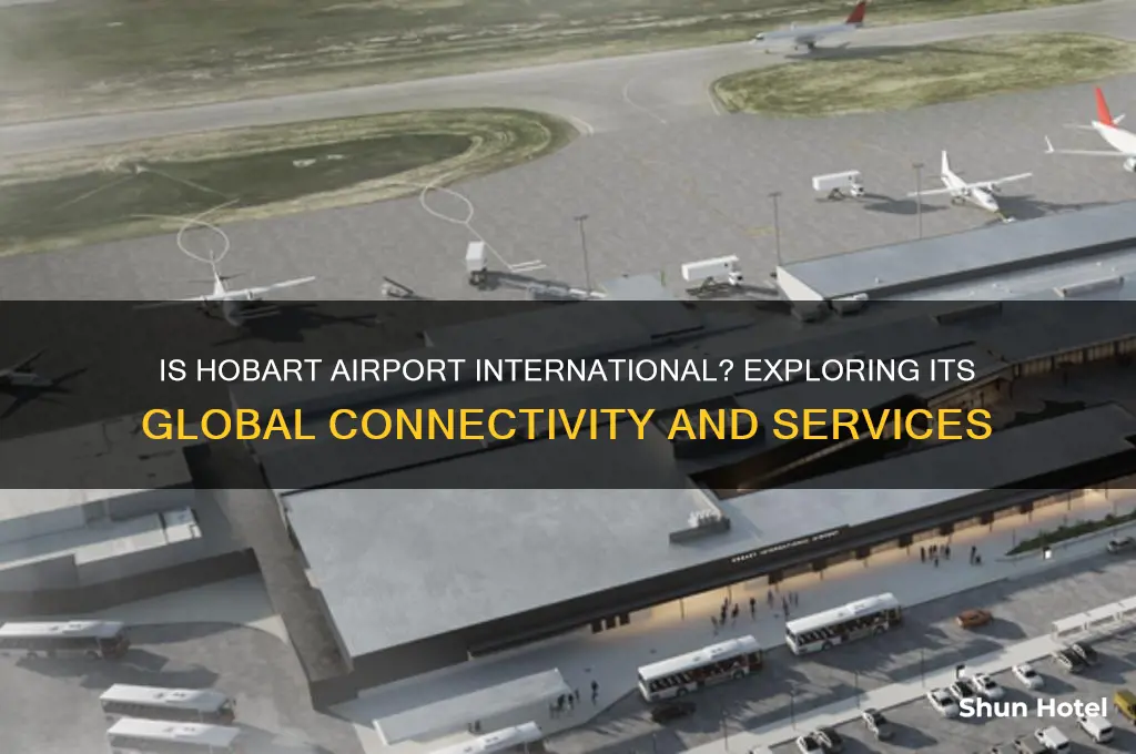 is hobart airport international
