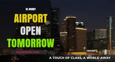 Is Hobby Airport Open Tomorrow? Check Operating Hours and Updates