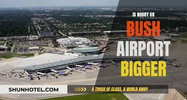 Houston Airports: Comparing Hobby and Bush's Size and Scope