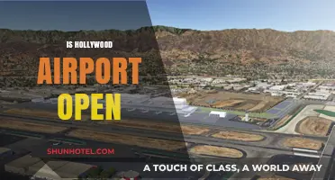 Is Hollywood Burbank Airport Open? Current Status and Updates