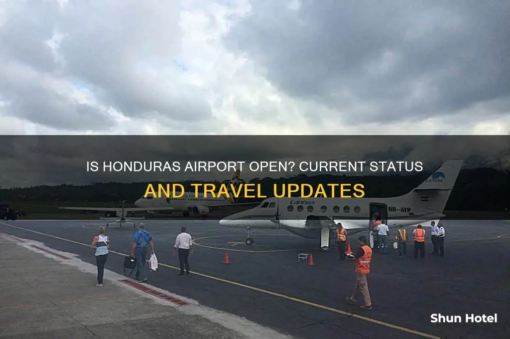 is honduras airport open