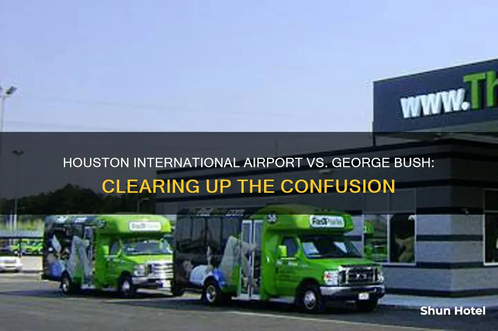 is houston international airport the same as george bush
