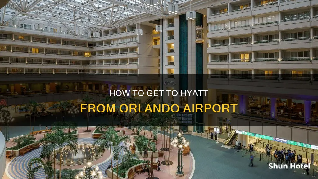 is hyatt accessible from orlando airport