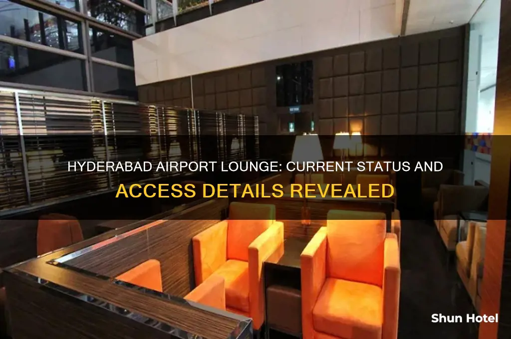 is hyderabad airport lounge open