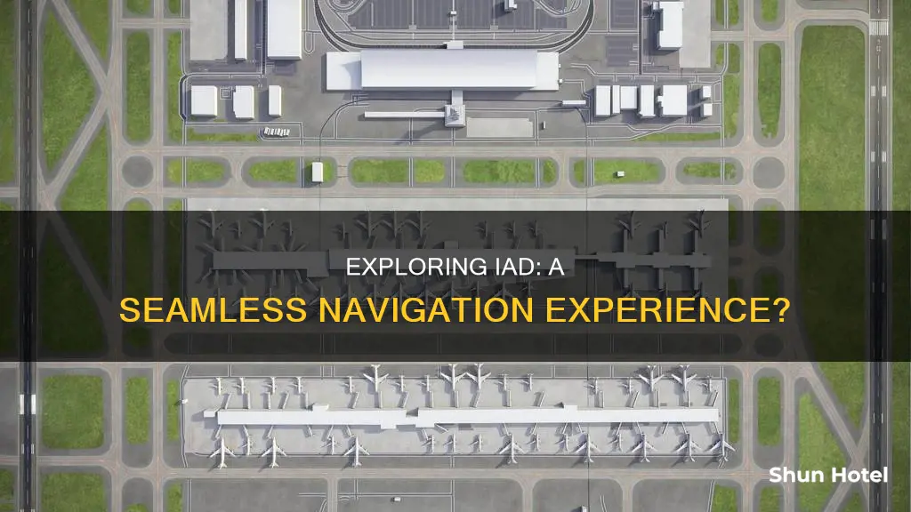 is iad airport easy to navigate