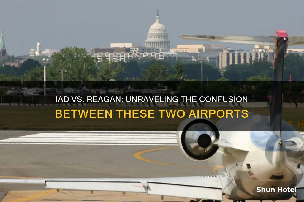 is iad international airport the ronald reagan airport