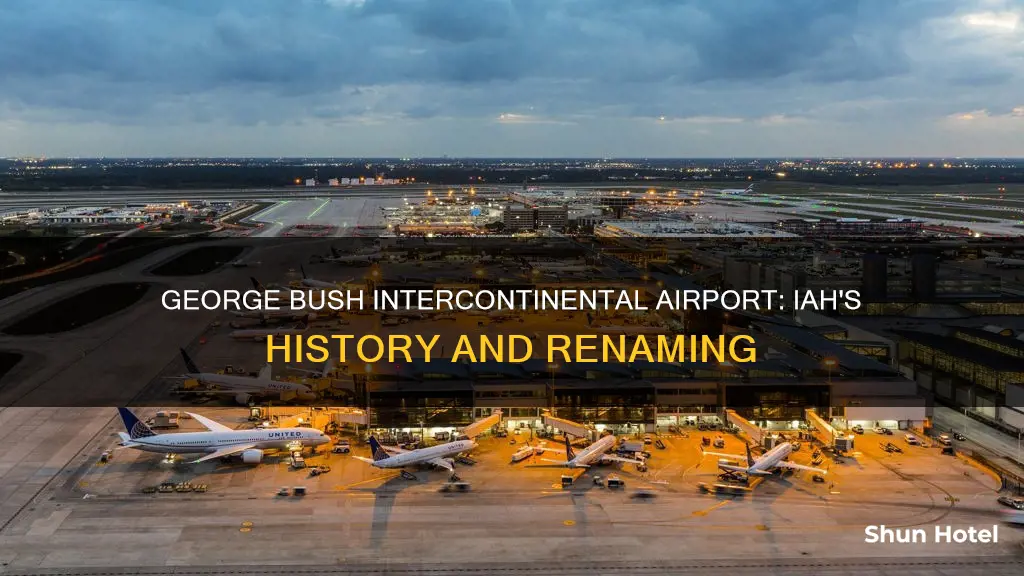 is iah airport george bush airport