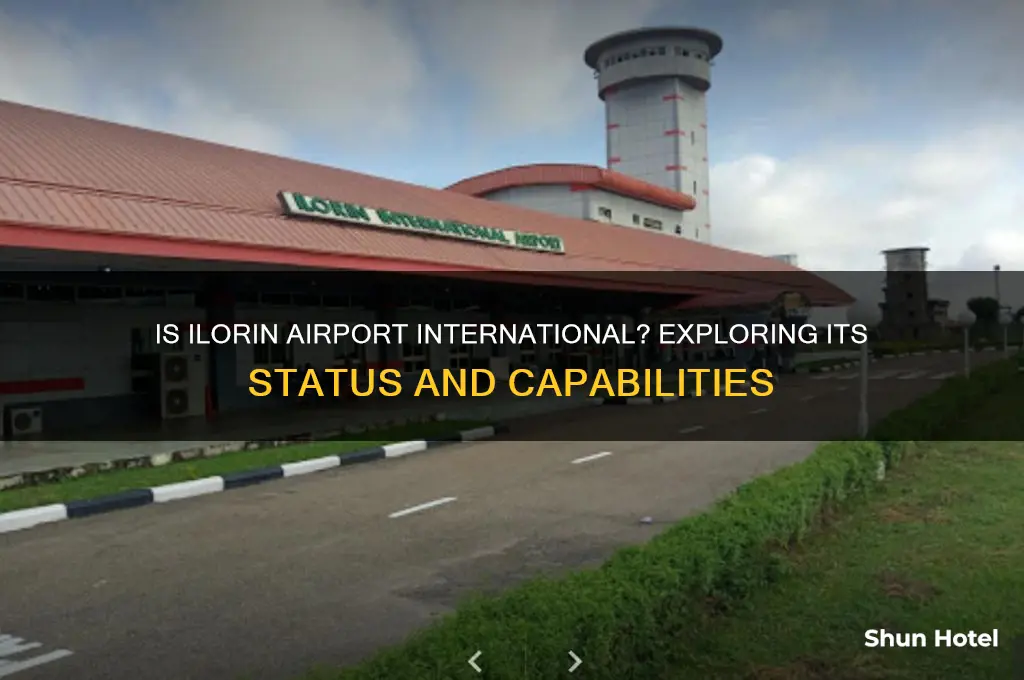 is ilorin airport an international airport