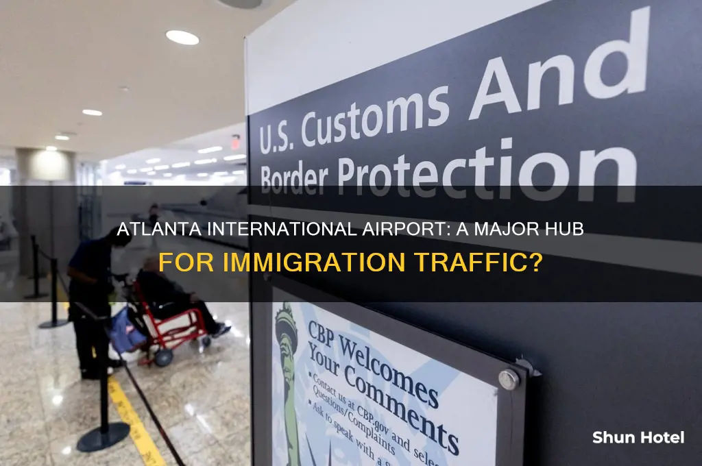 is immigration heavy in atlanta international airport