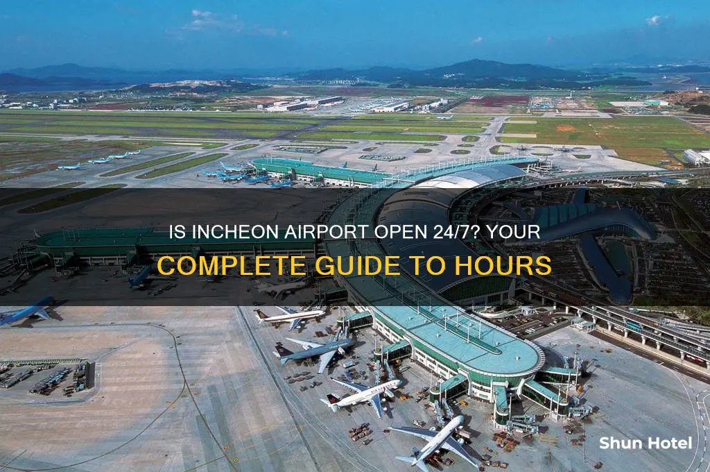 is incheon airport open 24 hours
