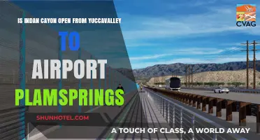 Indian Canyon Road Access: Yucca Valley to Palm Springs Airport