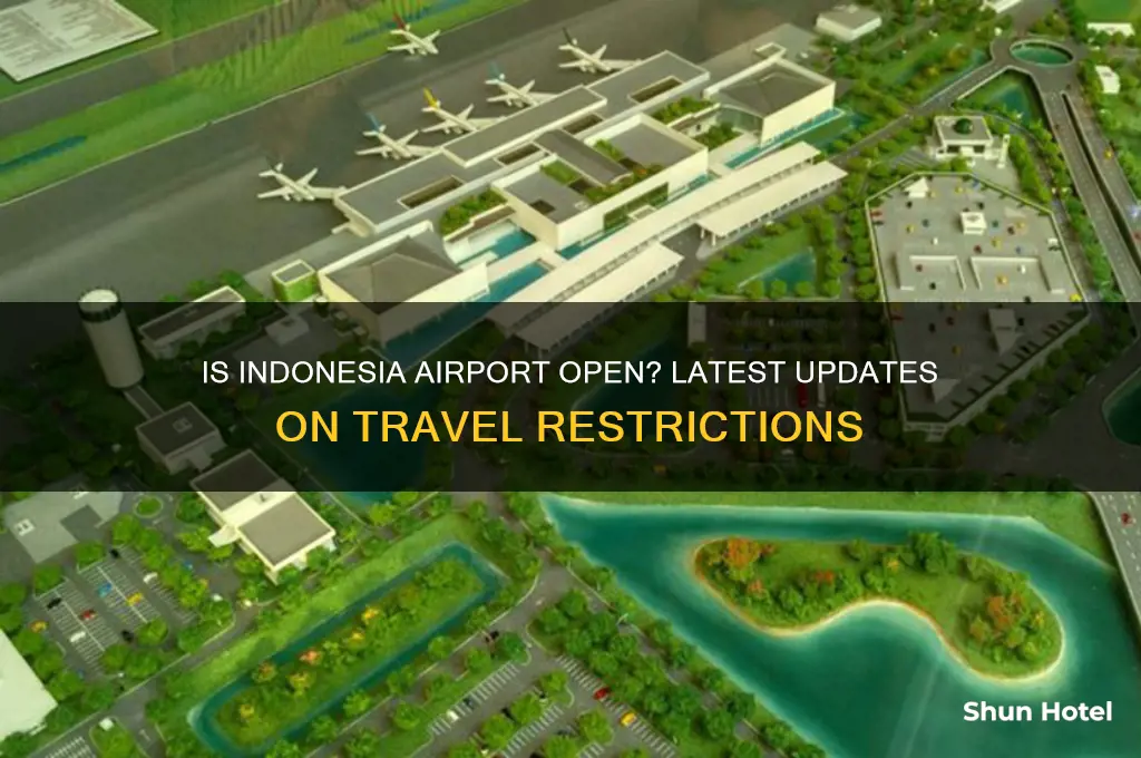 is indonesia airport open