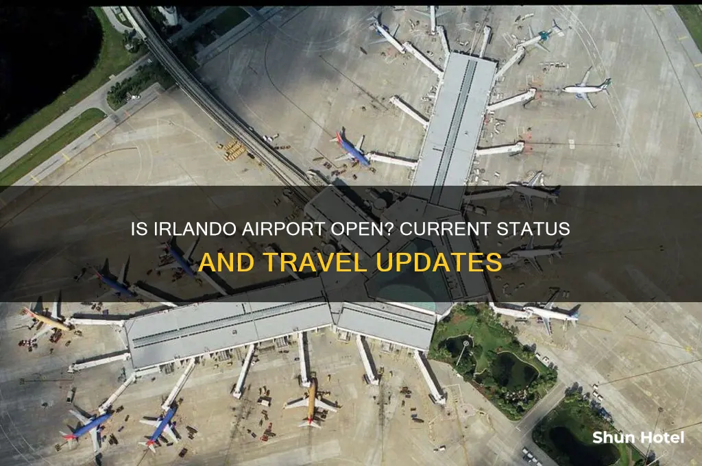 is irlando airport open