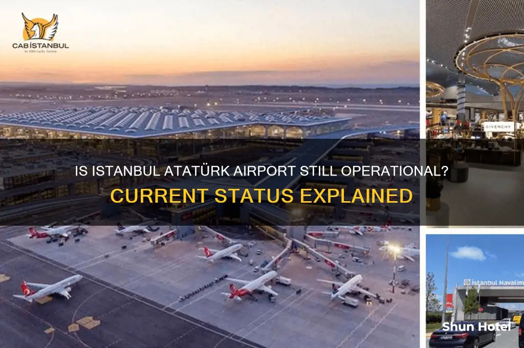 is istanbul ataturk airport still open