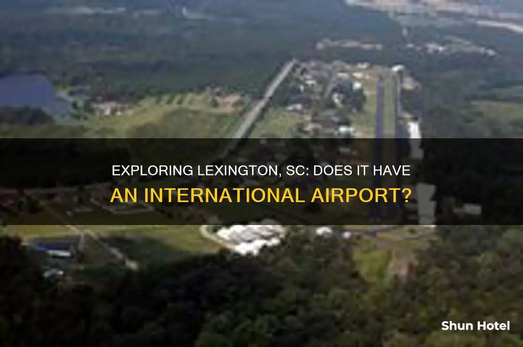 is it any international airport in lexinton sc