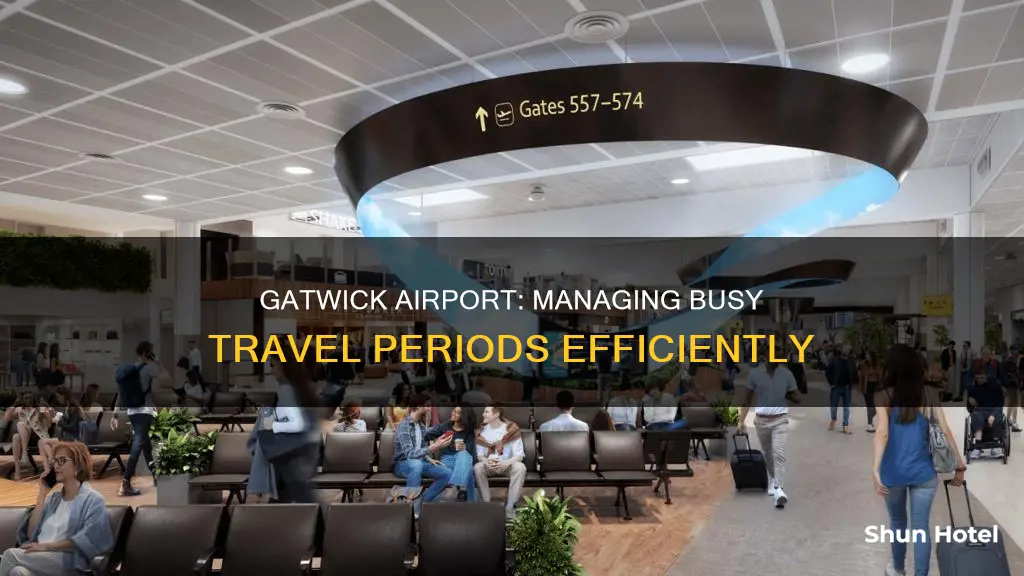 is it busy at gatwick airport