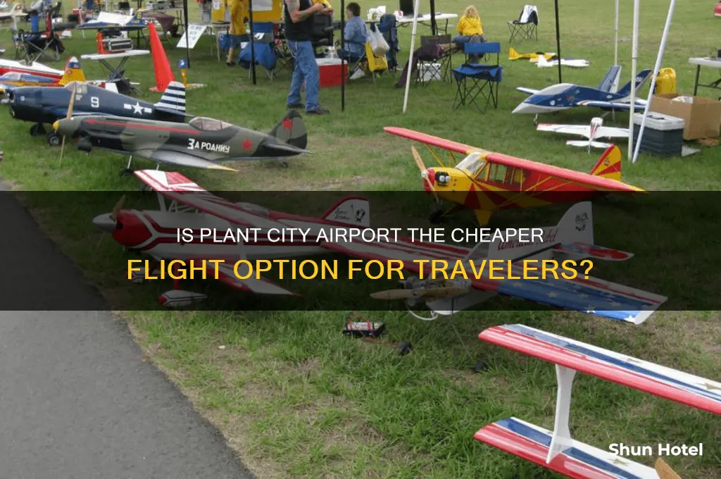 is it cheaper to fly from plant city airport