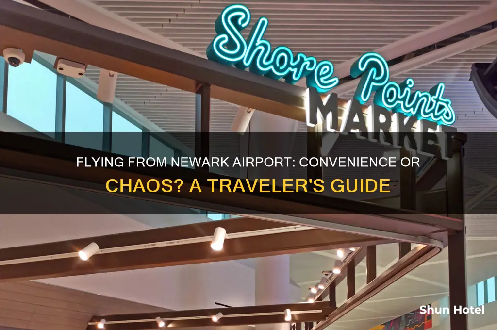 is it convenient to fly in newark airport