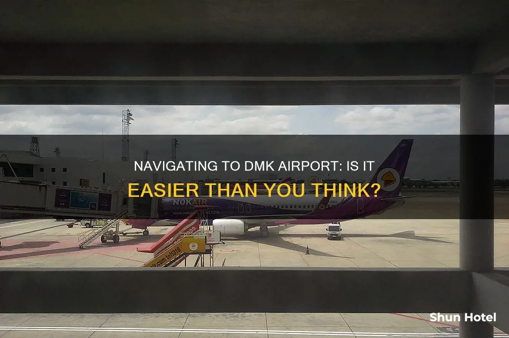 is it easeir to get to dmk airport