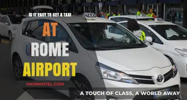 Getting a Taxi at Rome Airport: Easy or Challenging?