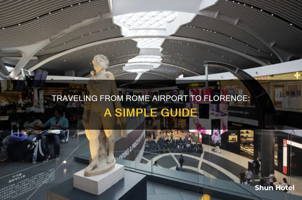 is it easy to get from rome airport to florence