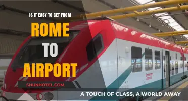 Traveling from Rome to the Airport: A Quick and Easy Guide