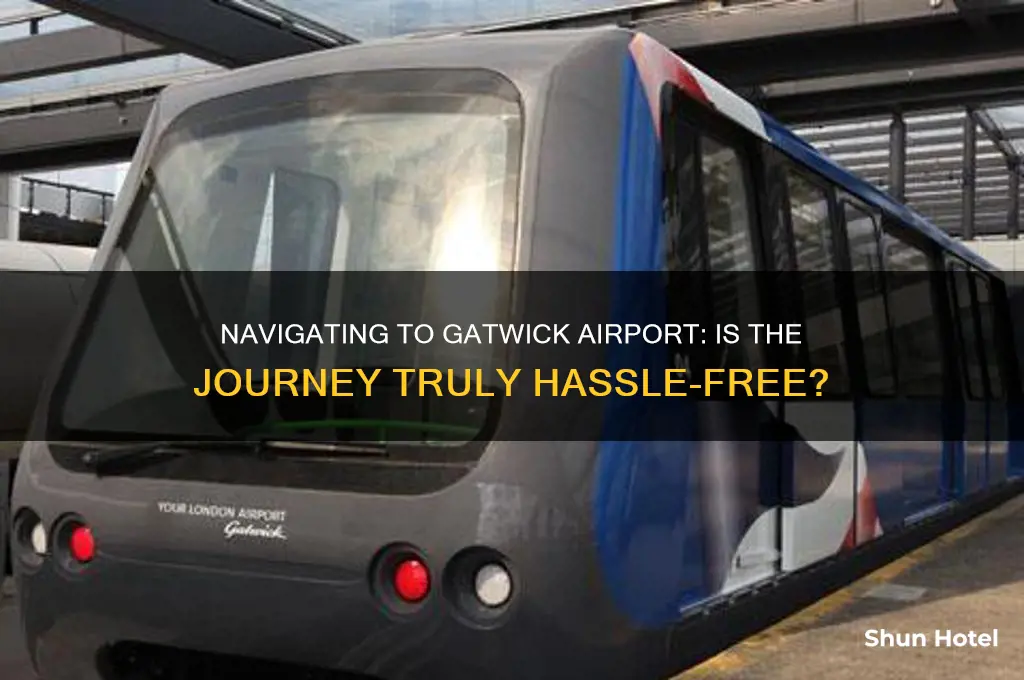 is it easy to get to gatwick airport