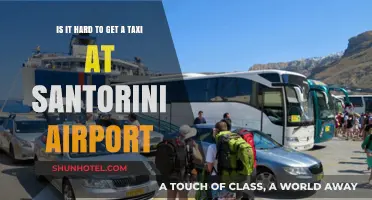 Santorini Airport Taxi Availability: What Travelers Need to Know