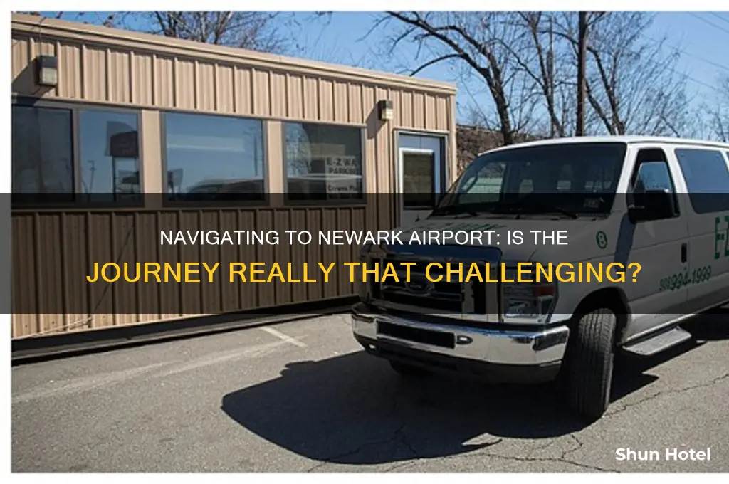 is it hard to get to newark airport