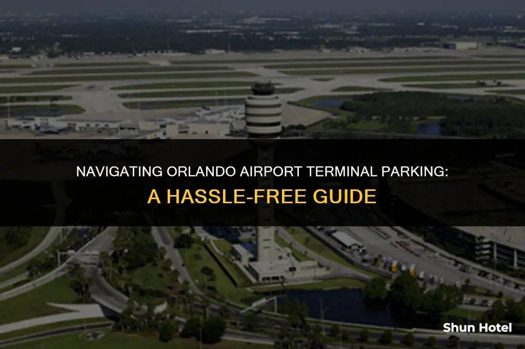 is it ieasy to park at orlando airport terminal