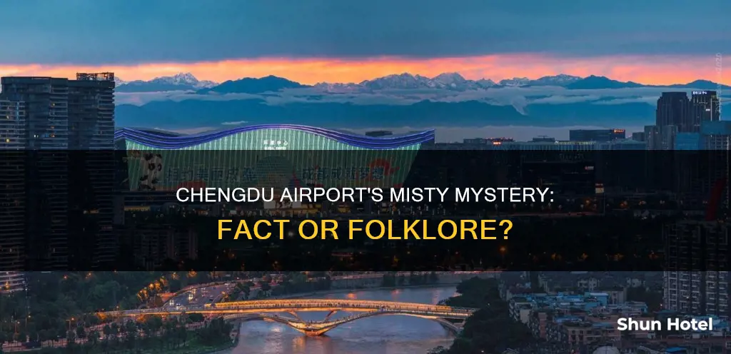 is it misty in chengdu airport