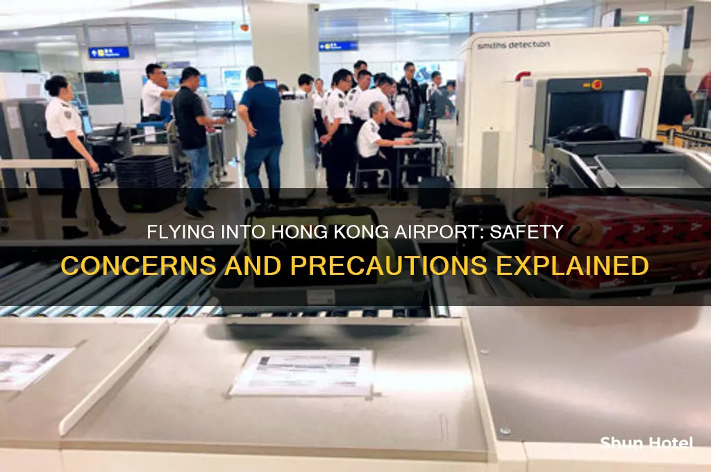 is it safe to fly into hong kong airport