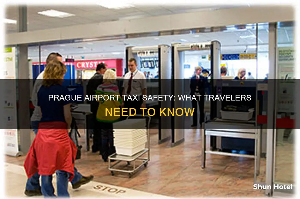 is it safe to get a taxi from prague airport