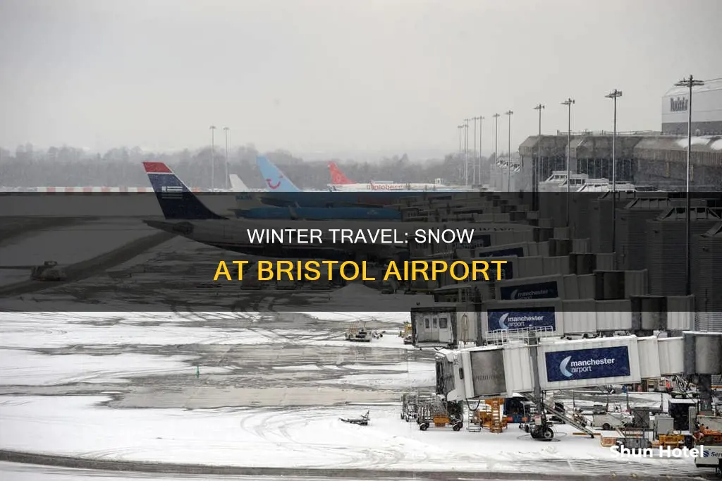 is it snowing in bristol airport