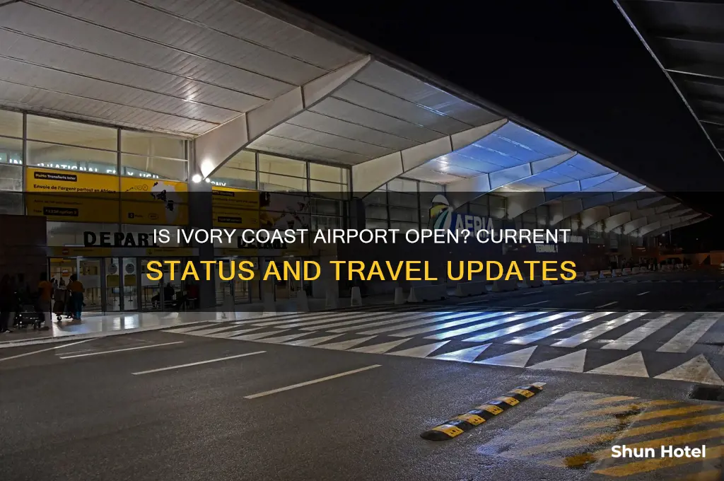 is ivory coast airport open