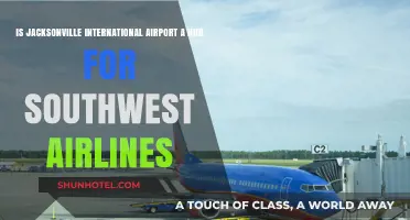 Is Jacksonville International Airport a Southwest Airlines Hub?