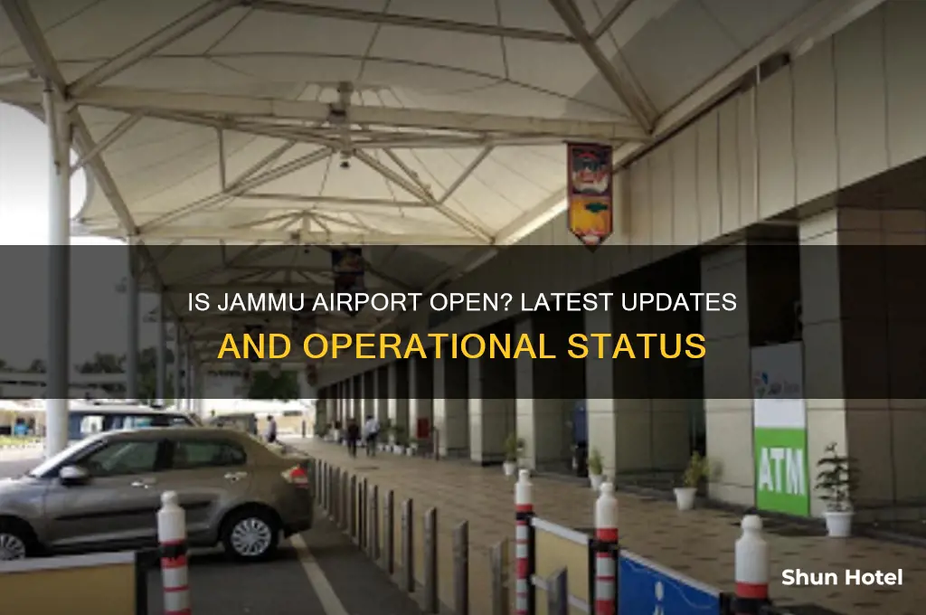 is jammu airport open