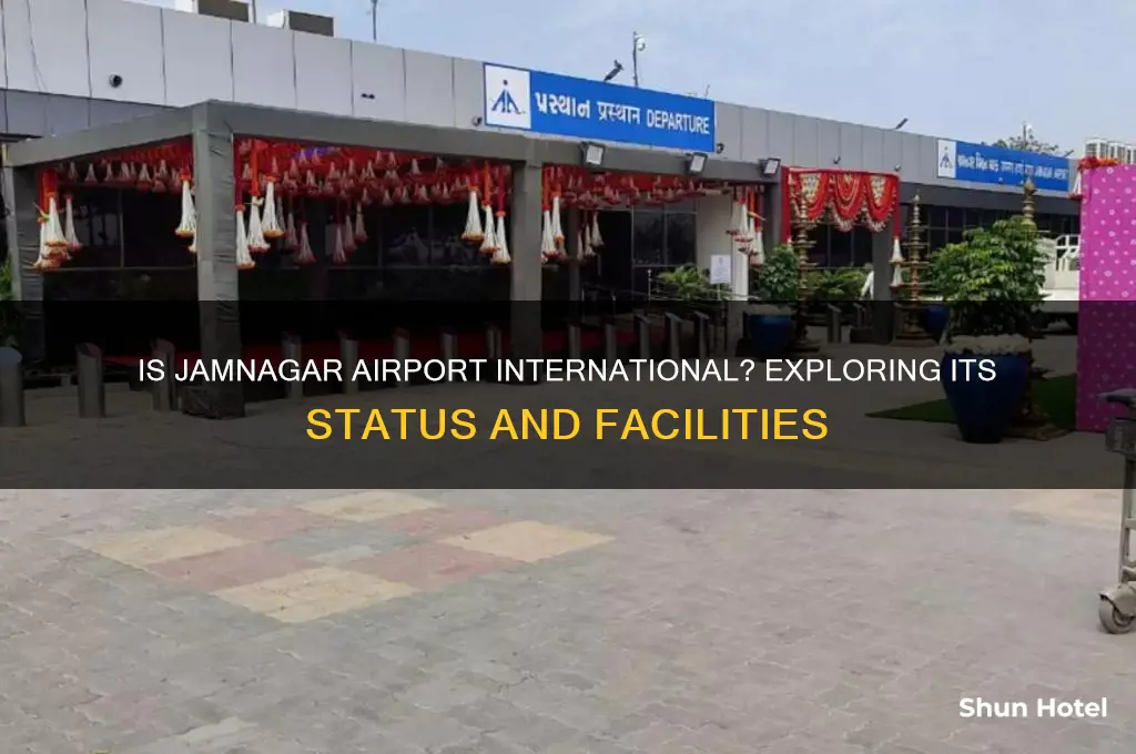 is jamnagar airport international