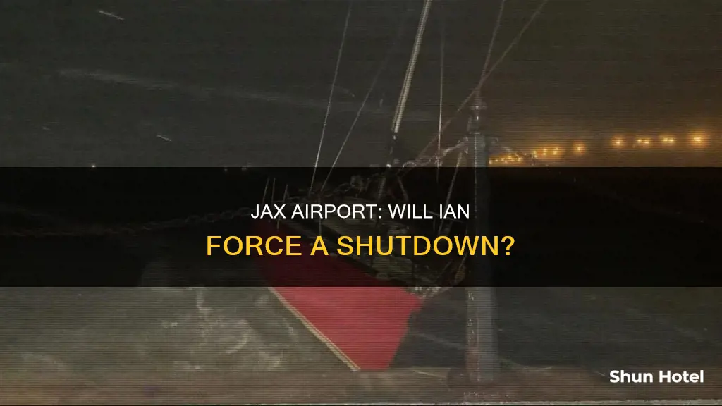 is jax airport closing for ian
