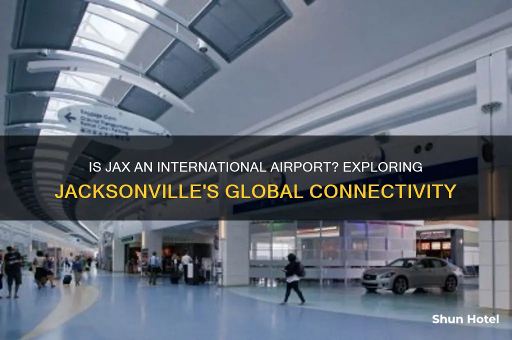 is jax an international airport