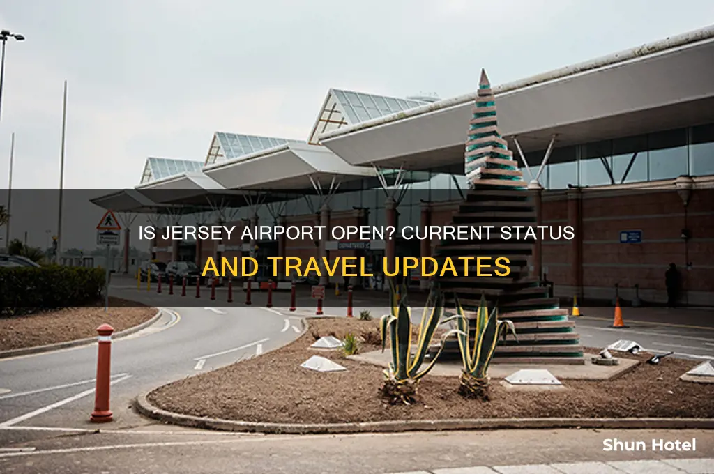 is jersey airport open