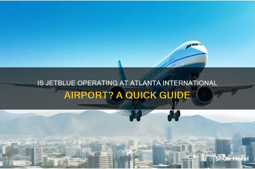 is jetblue on atlanta international airport