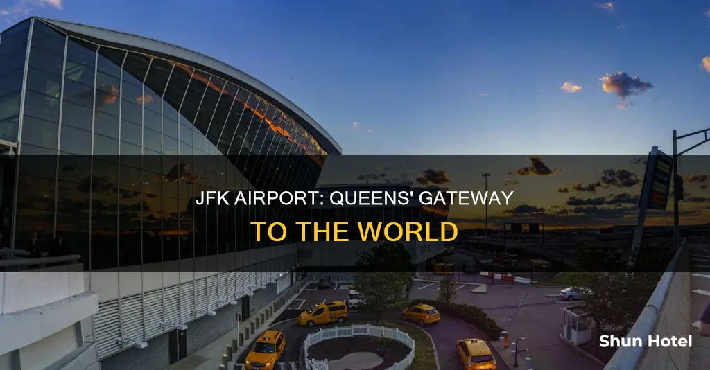 is jfk airport in queens map
