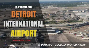 Comparing JFK and Detroit: Which Airport is Larger?