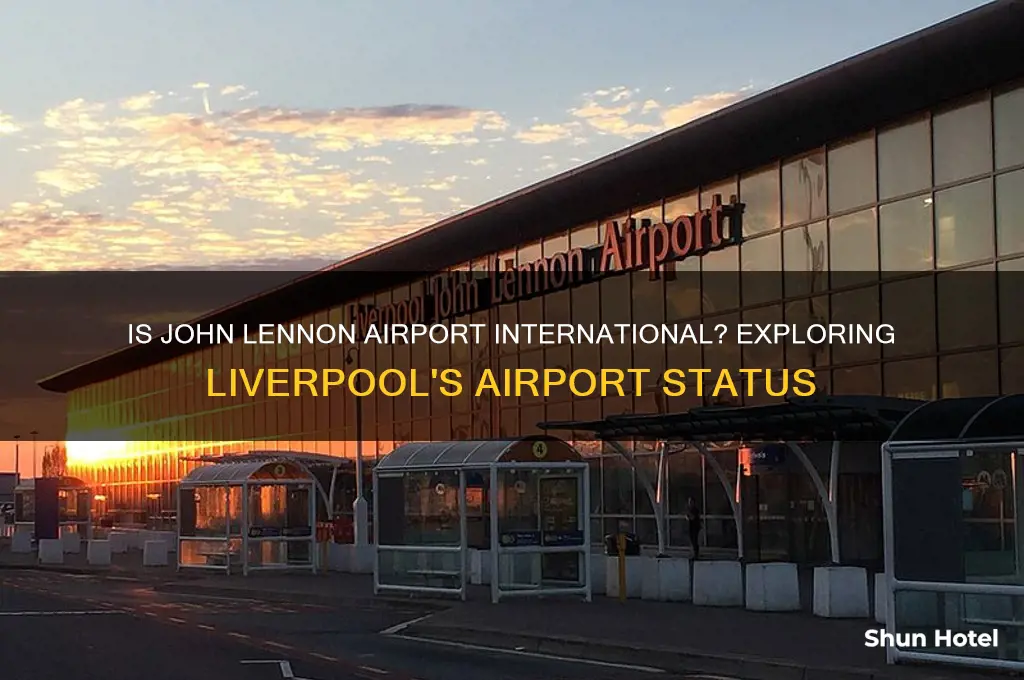 is john lennon airport international