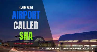 Why John Wayne Airport is Named SNA