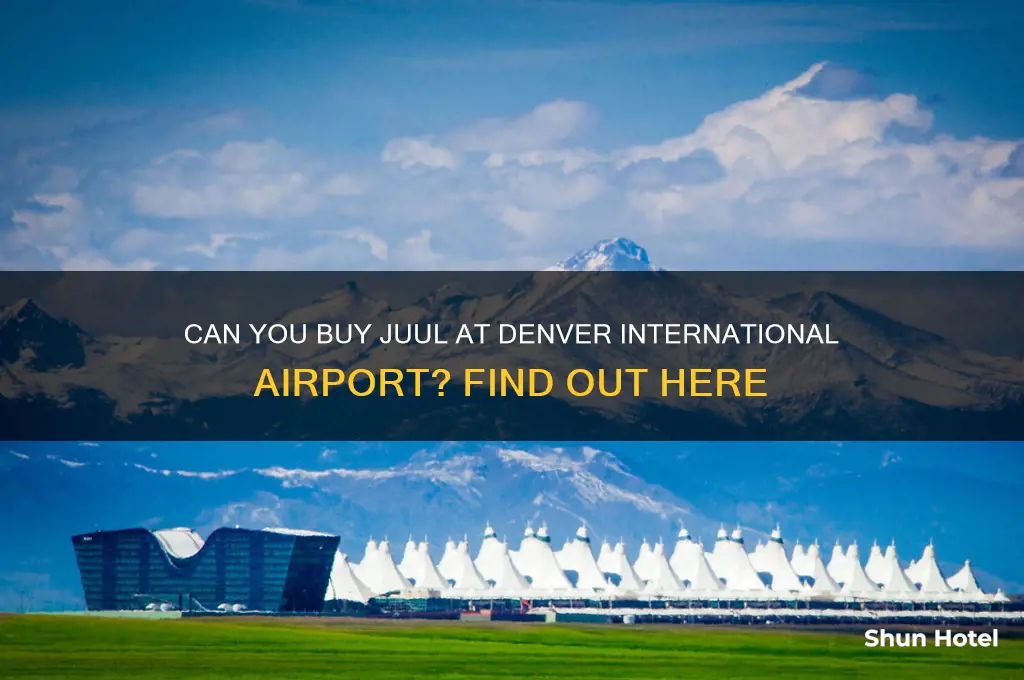 is juul for sale at denver international airport