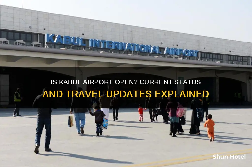 is kabul airport open