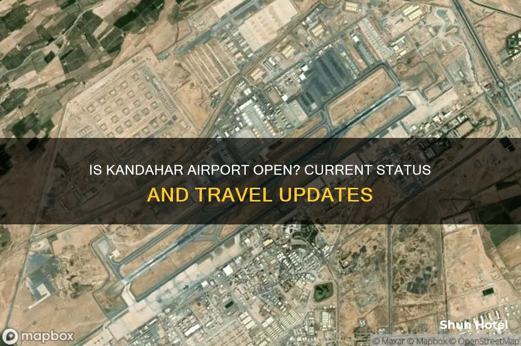 is kandahar airport open