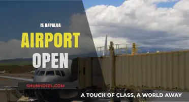 Is Kapalua Airport Open? Current Status and Travel Updates